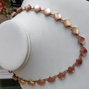VTG moonglow thermoset choker/ collar #254